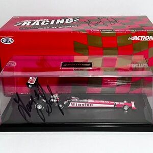 GARY SCELZI Dual Signed Diecast Model Drag Racing Car / 1:64 Scale / 1998 Champ
